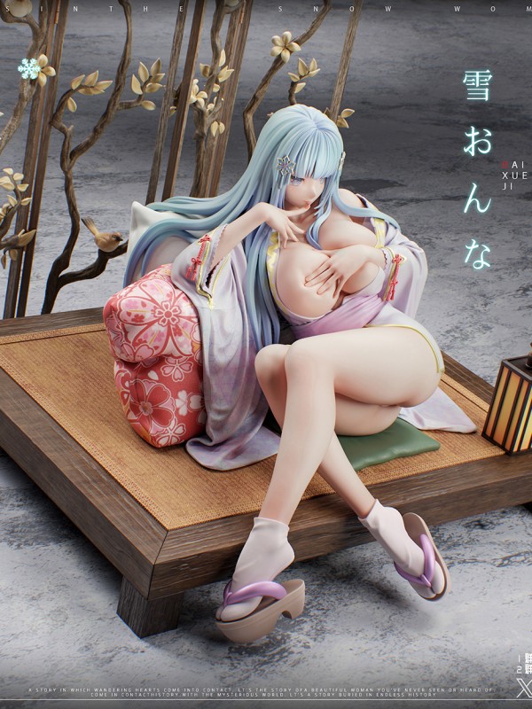 ABsinthe Studio Bishoujo Mangekyou Ibun: Yuki Onna Hot Sexy 1/4 Statue